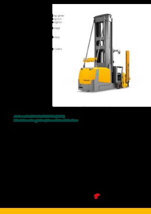 Stivuitoare special echipate care operează în spații foarte înguste Jungheinrich EKX 516a