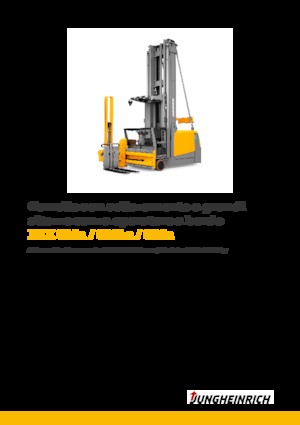 Stivuitoare special echipate care operează în spații foarte înguste Jungheinrich EKX 516a