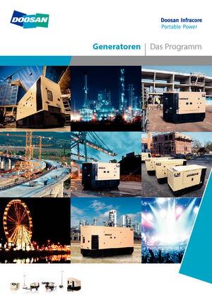 Generatoare de curent diesel Doosan G60-IIIA 
