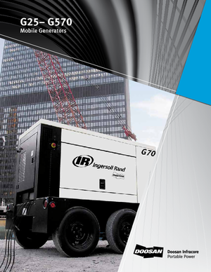 Generatoare de curent diesel Ingersoll-Rand G 40