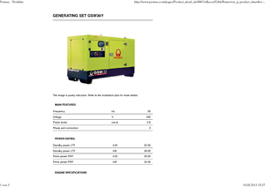 Generatoare de curent diesel PRAMAC Lifter GSW 30 Y