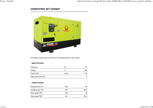 Generatoare de curent diesel PRAMAC Lifter GSW 80 P