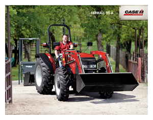 Tractoare cu roți mari pe spate Case IH Farmall 55 A