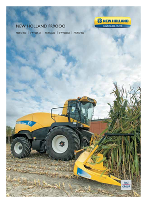 Combine de recoltat furaje 2-WD New Holland FR 9060