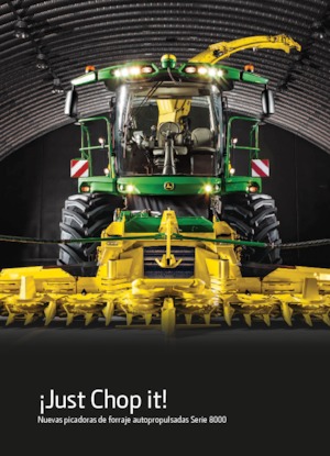Combine de recoltat furaje 2-WD John Deere 8500