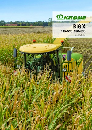Combine de recoltat furaje 2-WD Krone BiG X 630