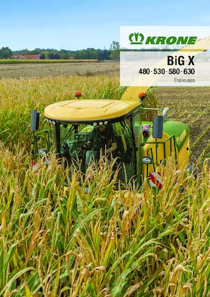Combine de recoltat furaje 2-WD Krone BiG X 630
