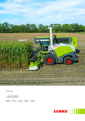 Combine de recoltat furaje 4-WD Claas Jaguar 840