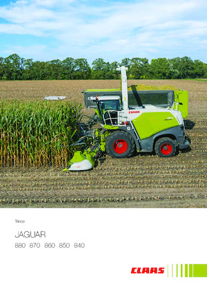 Combine de recoltat furaje 2-WD Claas Jaguar 850