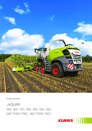 Combine de recoltat furaje 2-WD Claas Jaguar 960