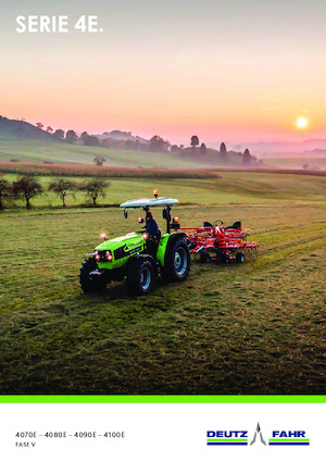 Tractoare cu roți mari pe spate DEUTZ-FAHR 4080 E