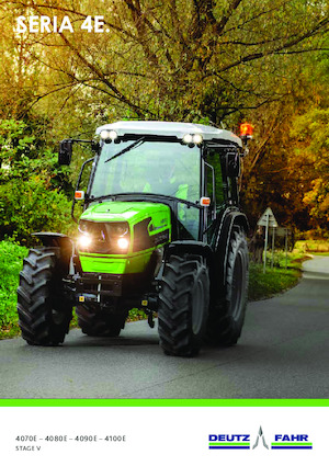 Tractoare cu roți mari pe spate DEUTZ-FAHR 4080 E