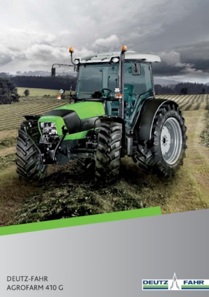 Tractoare 4WD DEUTZ-FAHR Agrofarm G 410