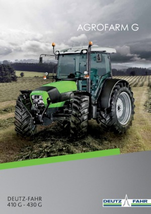 Tractoare cu roți mari pe spate DEUTZ-FAHR Agrofarm G 430