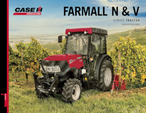 Tractoare cu roți mari pe spate Case IH Farmall 80N