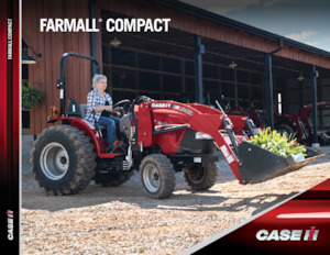 Tractoare cu roți mari pe spate Case IH Farmall Compact 55C
