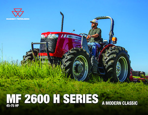 Tractoare cu roți mari pe spate Massey Ferguson MF 2607 H