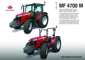 Tractoare cu roți mari pe spate Massey Ferguson MF 4708 M