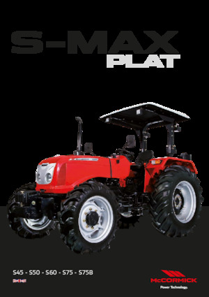 Tractoare cu roți mari pe spate McCormick S45