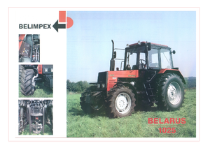 Tractoare 4WD Belarus 1025