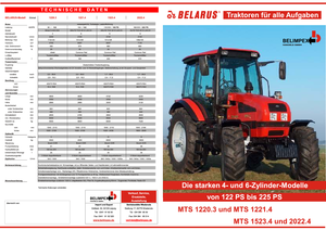 Tractoare 4WD Belarus 1220.3