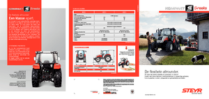 Tractoare 4WD Steyr 4065 Kompakt S Basis
