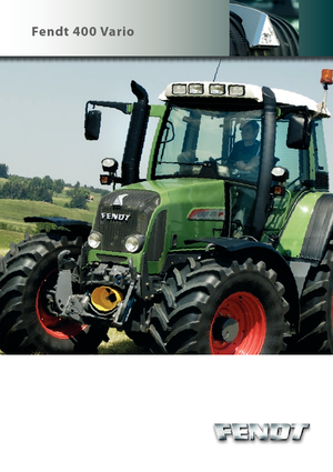 Tractoare 4WD Fendt 411 Vario
