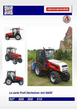 Tractoare 4WD Dexheimer 509 Si