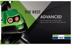 Tractoare 4WD DEUTZ-FAHR 6160 P Agrotron