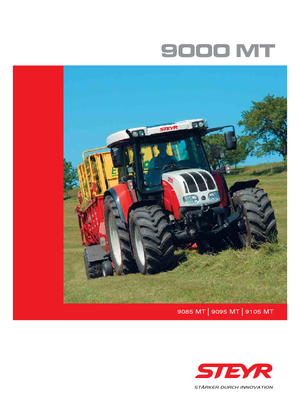 Tractoare 4WD Steyr 9085 MT Basis