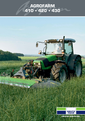 Tractoare 4WD DEUTZ-FAHR Agrofarm 420 TTV