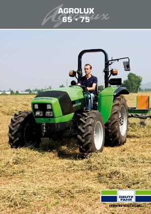 Tractoare 4WD DEUTZ-FAHR Agrolux 75