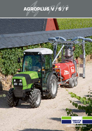 Tractoare 4WD DEUTZ-FAHR Agroplus F 320 GS DT