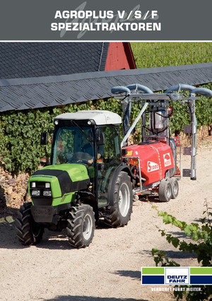 Tractoare 4WD DEUTZ-FAHR Agroplus F 320 GS DT