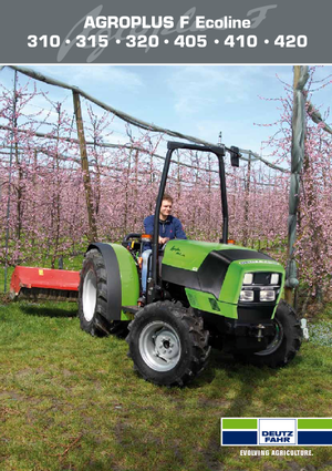 Tractoare 4WD DEUTZ-FAHR Agroplus F 410 Ec. DT