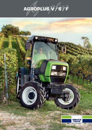 Tractoare 4WD DEUTZ-FAHR Agroplus V 430 DT