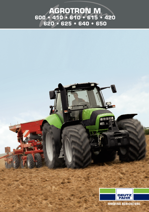 Tractoare 4WD DEUTZ-FAHR Agrotron M 615 DCR