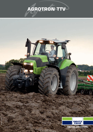 Tractoare 4WD DEUTZ-FAHR Agrotron TTV 630 DCR