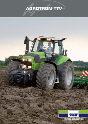 Tractoare 4WD DEUTZ-FAHR Agrotron TTV 630 DCR