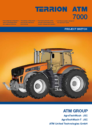 Tractoare 4WD Terrion ATM 7400