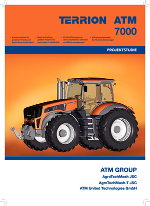 Tractoare 4WD Terrion ATM 7400