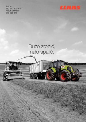 Tractoare 4WD Claas Axion 810