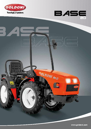 Tractoare 4WD Goldoni Base 20