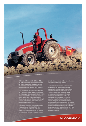 Tractoare 4WD McCormick C 80 Max RPS