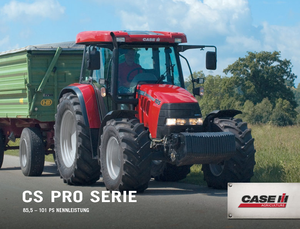 Tractoare 4WD Case IH CS 85 Pro Profi