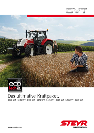 Tractoare 4WD Steyr CVT 6230 Basis