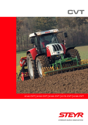 Tractoare 4WD Steyr CVT 6195 Basis