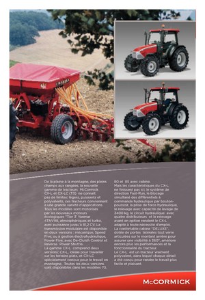 Tractoare 4WD McCormick CX 80 LC