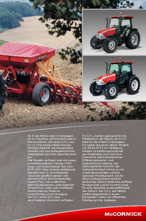 Tractoare 4WD McCormick CX 85 LC