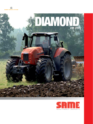 Tractoare 4WD SAME Diamond 270 DCR